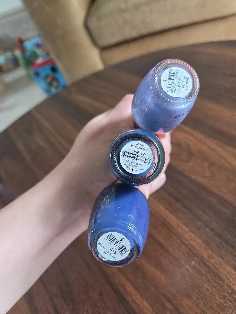 OPI Infinite Shine Lot of 3: Show Us Your Tips!, My Favorite Gal Pal, Get Ryd-of